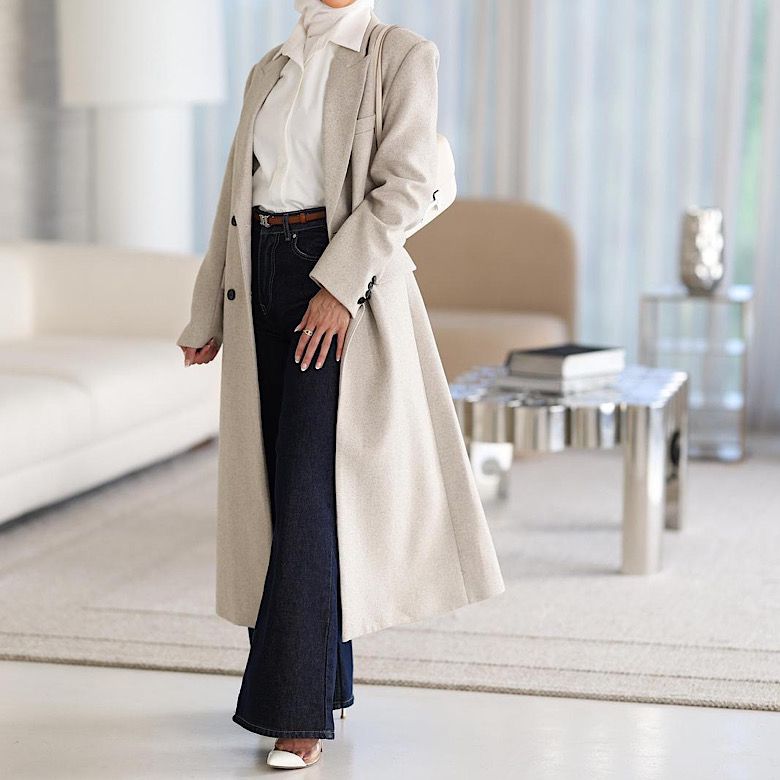 Long winter jacket